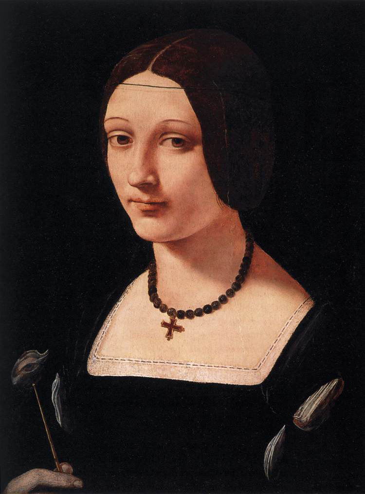 portrait of a lady as saint lucy